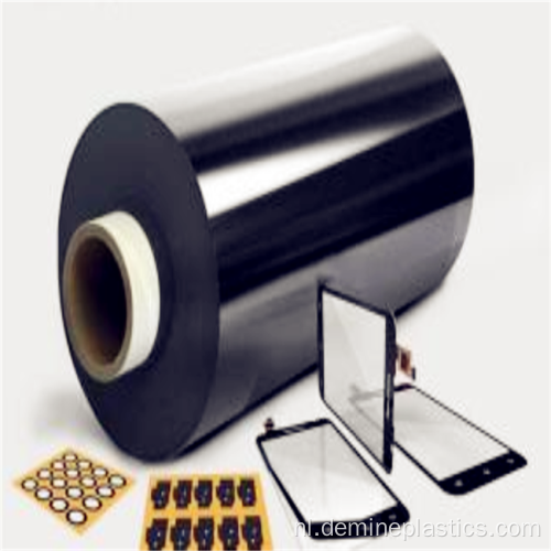 Zwarte beschermende pc-film plastic polycarbonaatfilm
